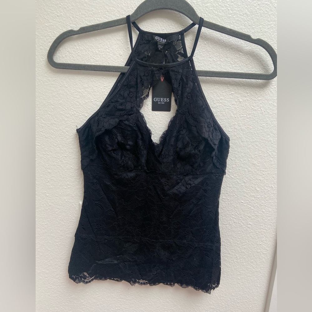 New Guess Lace Top